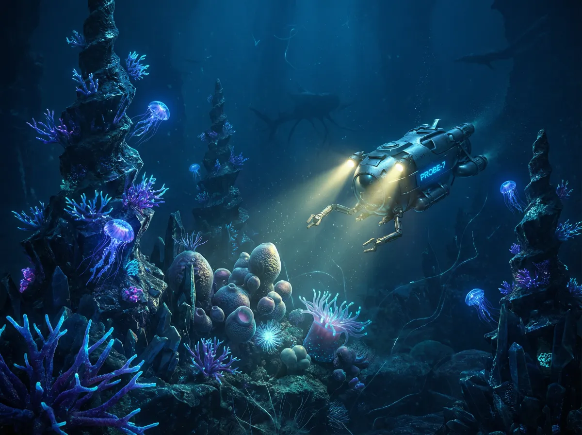 深海海沟探测器搜索 - 保姆的诱惑